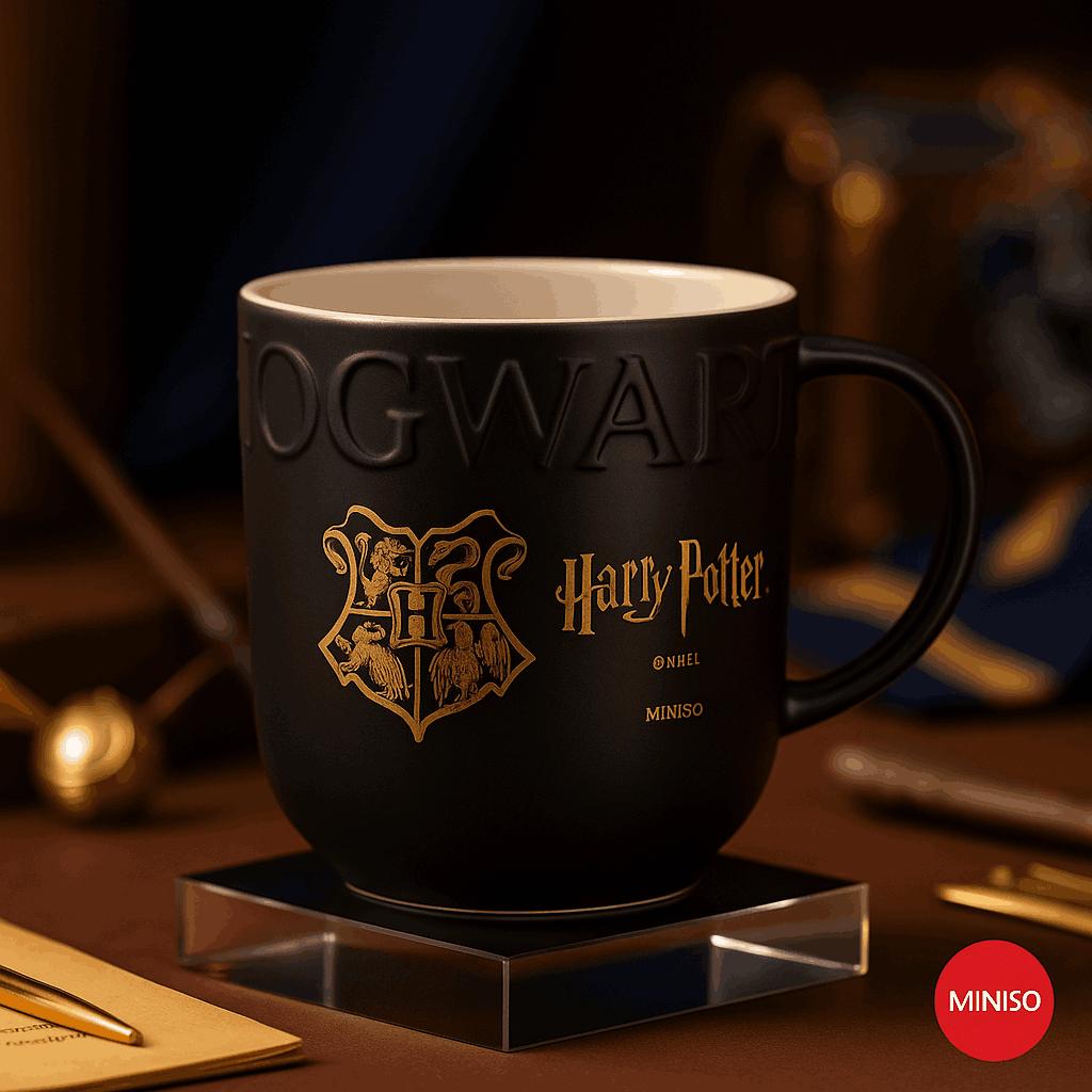 Harry Potter Ceramic Cup (490ML)(Black)