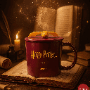 Harry Potter Ceramic Cup With Lid (490ML)