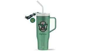 Harry Potter Plastic Tumbler With Straw(1250ML)(Green)