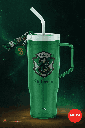 Harry Potter Plastic Tumbler With Straw(1250ML)(Green)