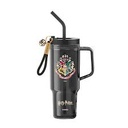 Harry Potter Plastic Tumbler With Straw(1250ML)(Black)