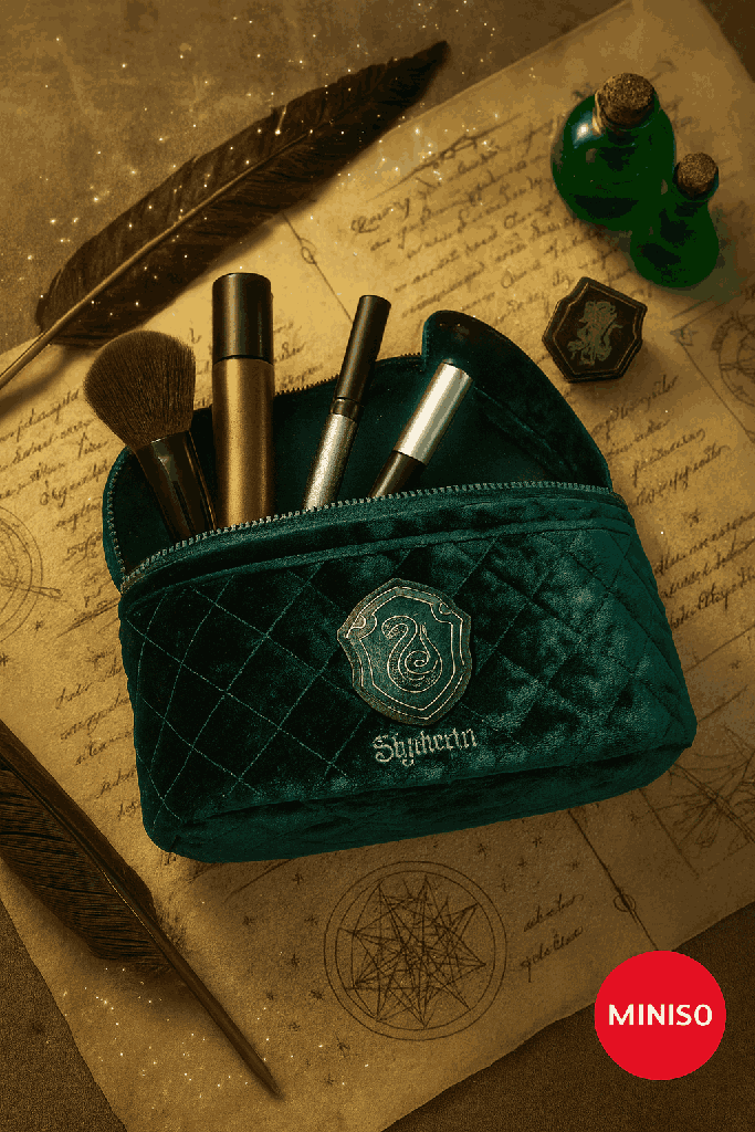 Harry Potter Barrel Makeup Bag (Green)
