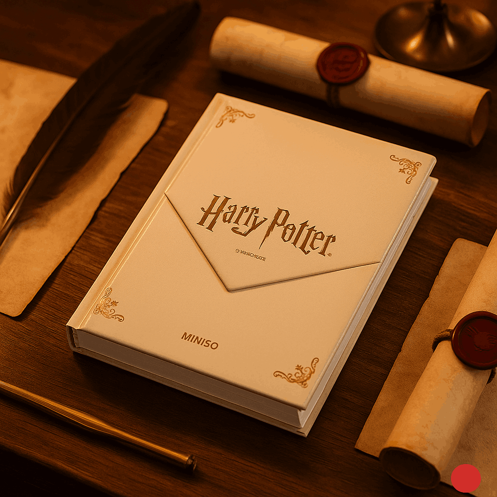 Harry Potter A5 Envelope Hardcover Book (80 Sheets)