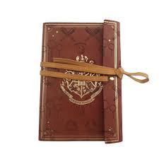 Harry Potter A5 PU Gold Stamp Hardcover Book With Band (80 Sheets)