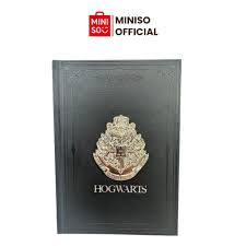Harry Potter A5 PU Embossment Hardcover Book (96 Sheets)(Hogwarts)