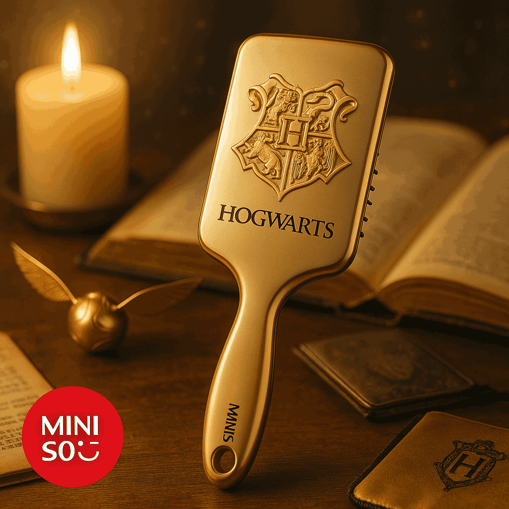 Harry Potter Metal Paddle Brush