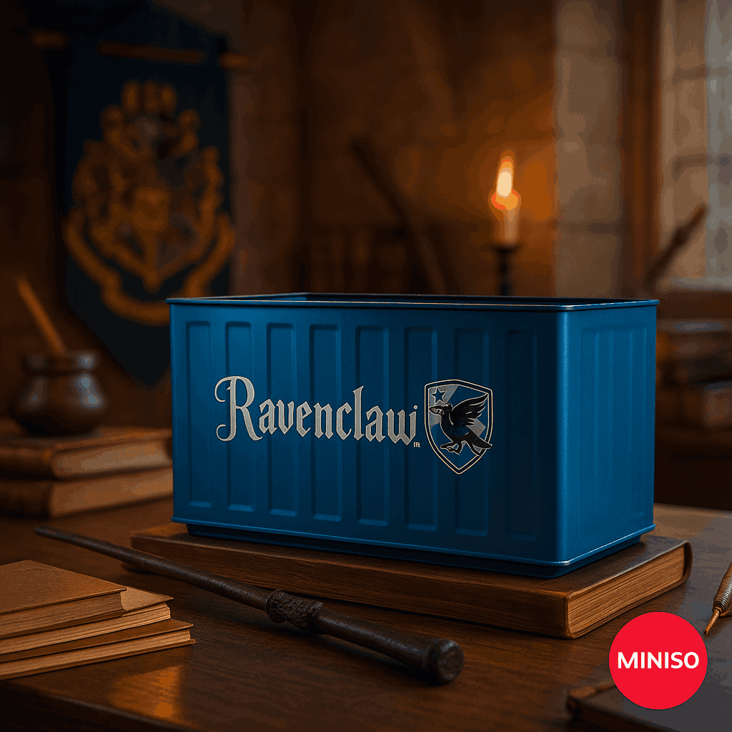 Harry Potter Large Iron Storage Box (Blue)