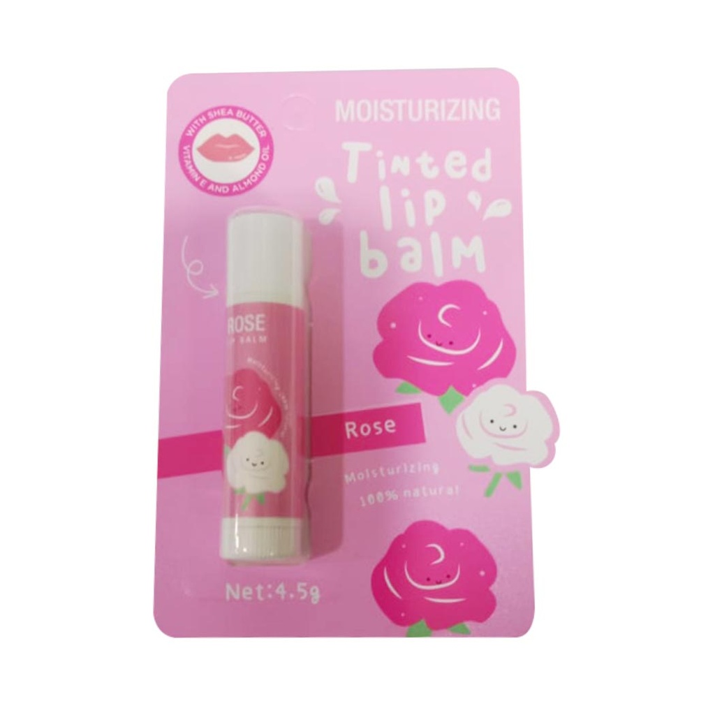 Miniso Moisturizing Tinted Lip Balm 4.5G(Rose)