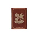 Harry Potter Collection Hogwarts PU Hardcover Book With Striped Edges (208 Sheets)